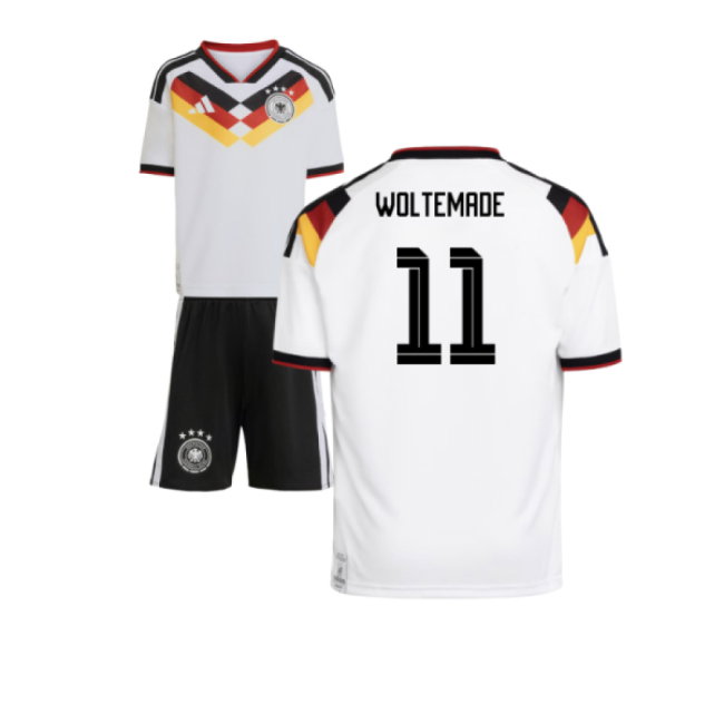 2026-2027 Germany Home Mini Kit (Woltemade 11)-SoccerKits Hub | Buy Soccer Jerseys Online